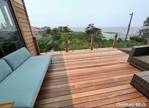 Exterior, Water, Wood Texture Flooring
