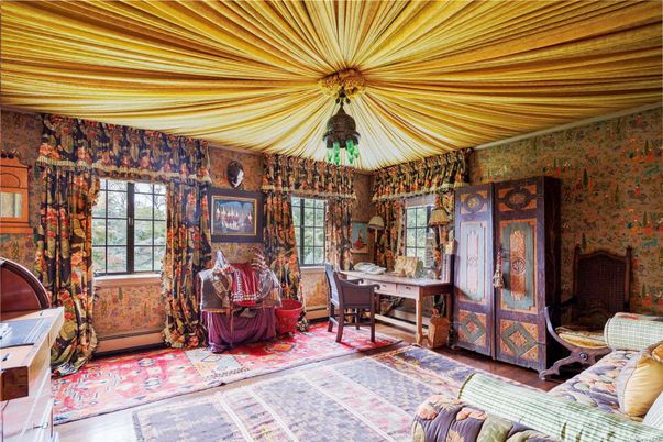 Home Office, Interior, Wooden Ceilings