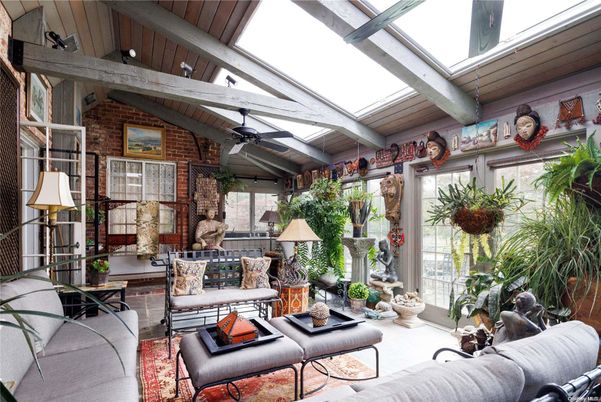 Interior, Living room, Stone Walls, Sun Room, Wooden Beams, Wooden Ceilings