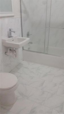 Bathroom, Glass Shower, Interior, Marble