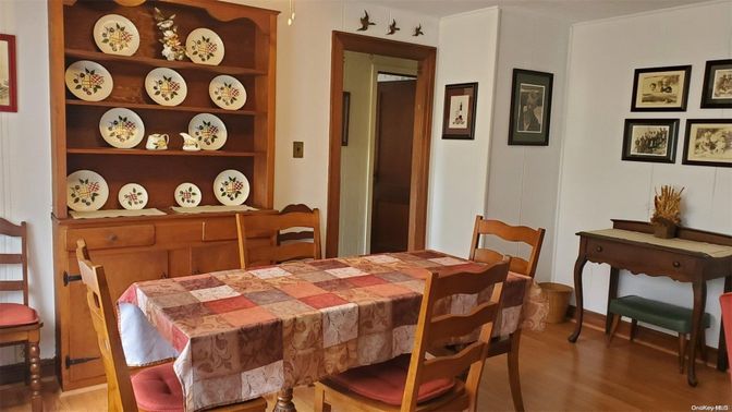 Dining room, Interior, Wood Texture Flooring