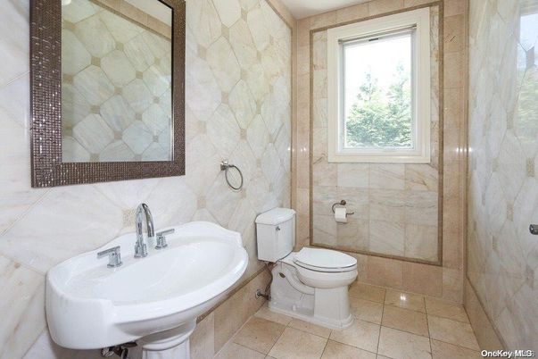 Bathroom, Interior, Marble Walls