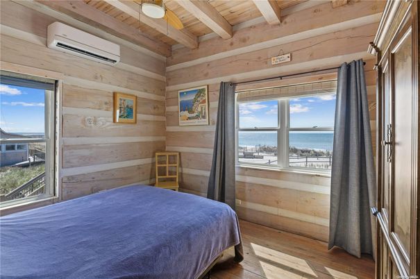 Bedroom, Interior, Water, Wooden Beams, Wooden Ceilings, Wood Texture Flooring, Wooden Walls