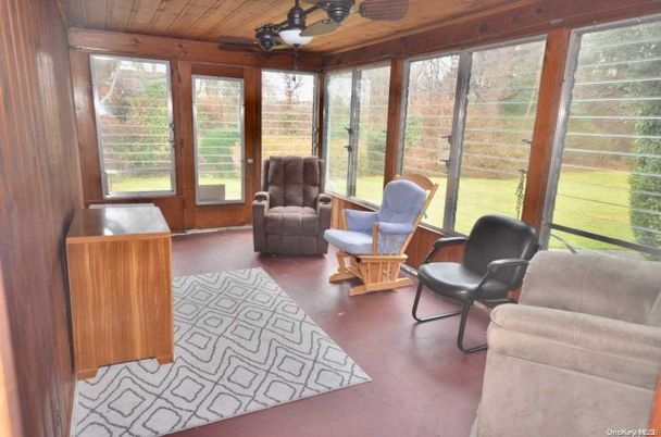 Interior, Sun Room, Wooden Ceilings