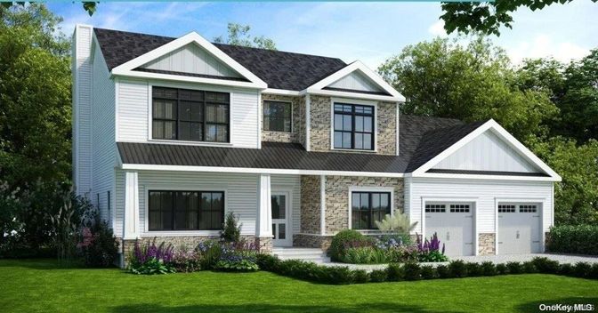Attached, Exterior, Facade, Farmhouse