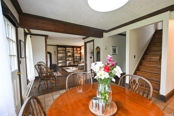 Dining room, Interior, Living room, Wooden Beams