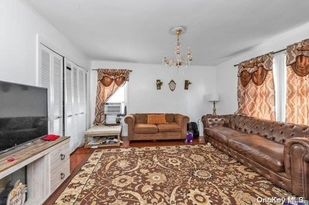 Chandelier, Interior, Living room, Wood Texture Flooring