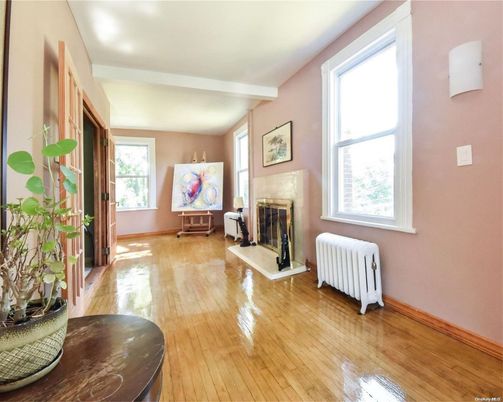 Fireplace, Interior, Wood Texture Flooring