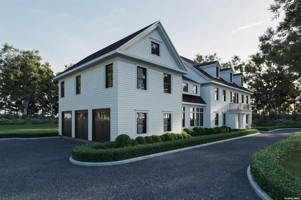 Attached, Exterior, Facade, Farmhouse