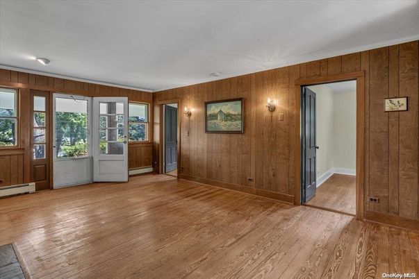 Empty room, Interior, Wood Texture Flooring, Wooden Walls