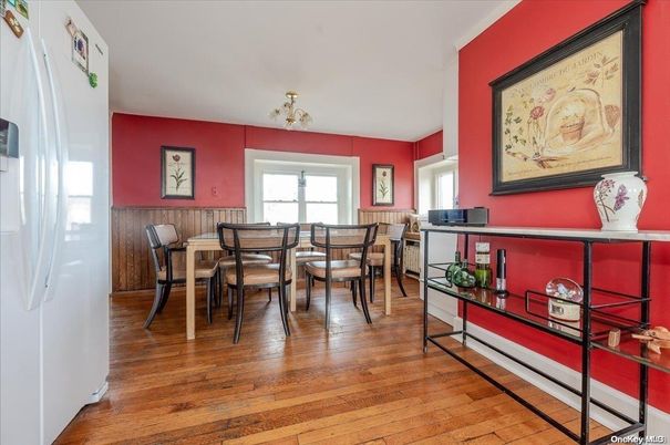 Dining room, Interior, Wood Texture Flooring