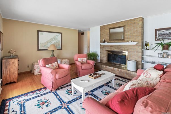 Fireplace, Interior, Living room, Stone Walls, Wood Texture Flooring