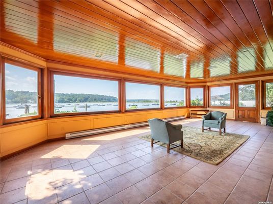 Interior, Sun Room, Wooden Ceilings