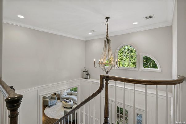 Chandelier, Interior, Recessed Lighting, Wood Texture Flooring
