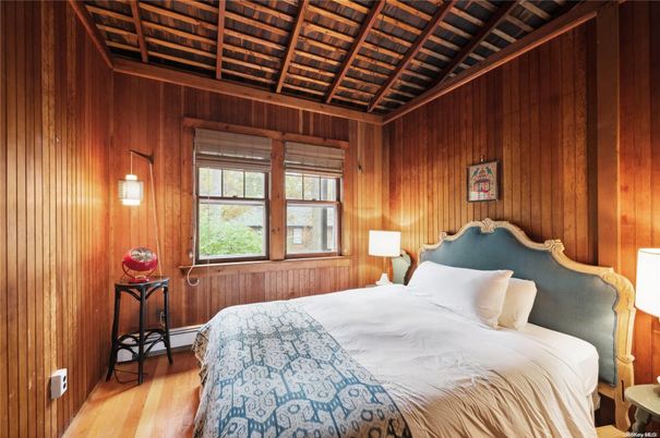 Bedroom, Interior, Wooden Beams, Wooden Ceilings, Wood Texture Flooring, Wooden Walls