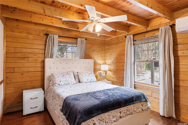Bedroom, Interior, Wooden Beams, Wooden Ceilings, Wood Texture Flooring, Wooden Walls