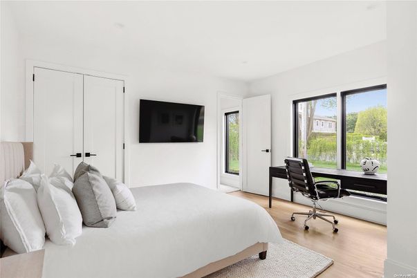 Bedroom, Home Office, Interior, Wood Texture Flooring