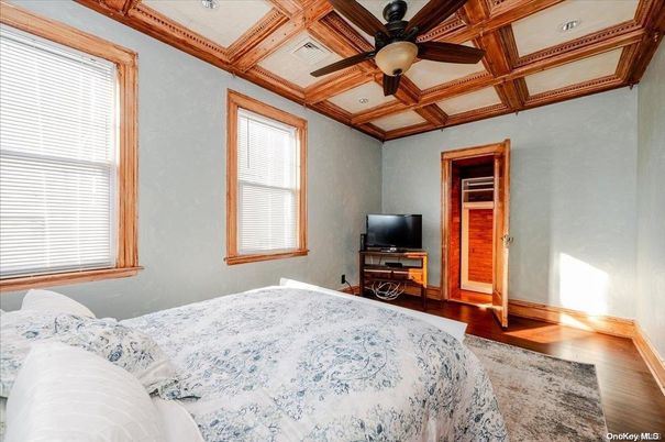 Bedroom, Interior, Wooden Beams, Wood Texture Flooring