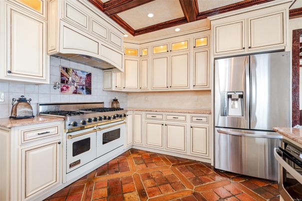 Interior, Kitchen, Recessed Lighting, Stainless Steel Appliances