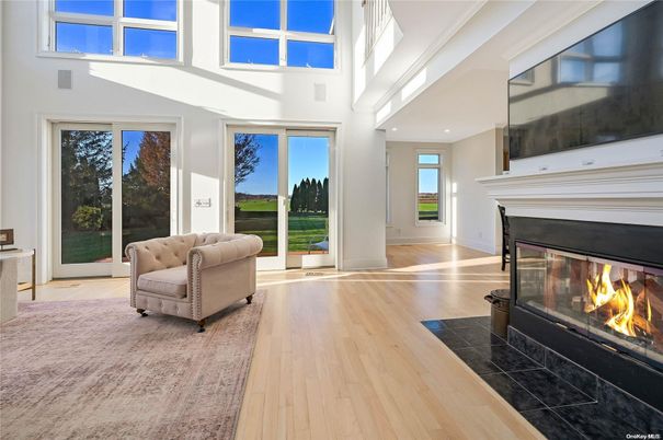 Fireplace, Interior, Wood Texture Flooring