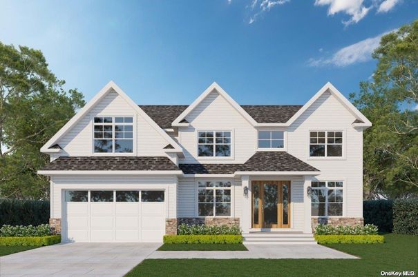 Attached, Exterior, Facade, Farmhouse