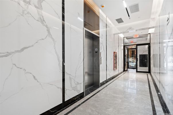 Elevator, Interior, Marble, Marble Walls