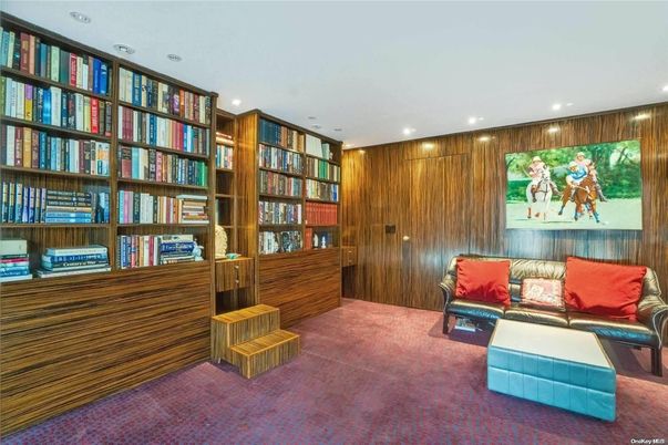 Interior, Living room, Recessed Lighting, Wooden Walls