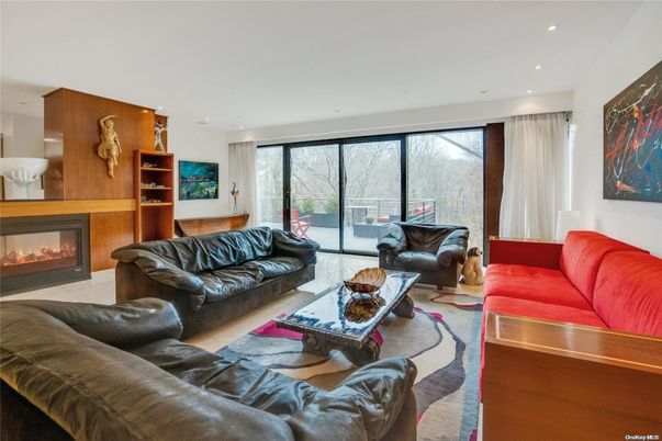 Fireplace, Interior, Living room, Recessed Lighting