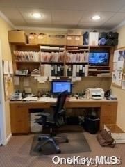 Home Office, Interior, Recessed Lighting