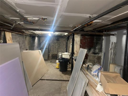 Garage, Interior, Stone Walls