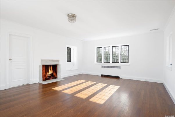 Empty room, Fireplace, Interior, Wood Texture Flooring