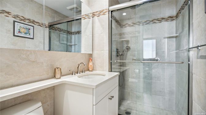 Bathroom, Glass Shower, Interior