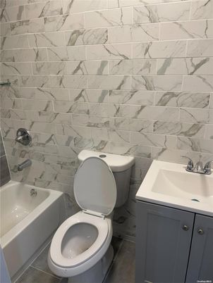 Bathroom, Interior, Marble Walls