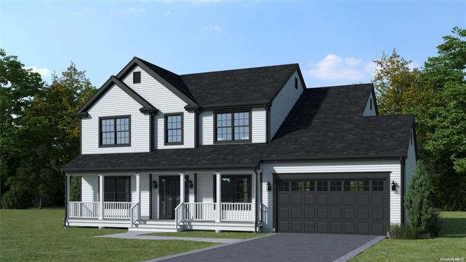 Attached, Exterior, Facade, Farmhouse