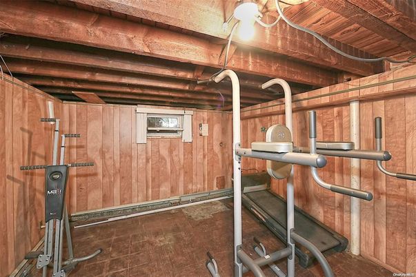 Fitness Equipment, Interior, Wooden Beams, Wooden Ceilings, Wooden Walls