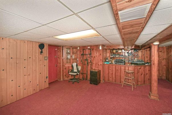 Interior, Recessed Lighting, Wooden Walls