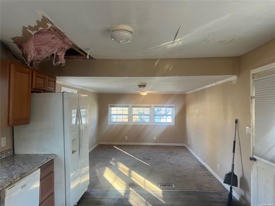Empty room, Interior, Kitchen, Wood Texture Flooring