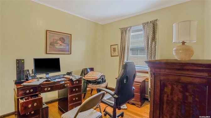 Home Office, Interior, Wood Texture Flooring