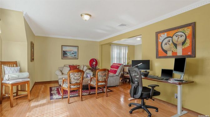 Home Office, Interior, Living room, Wood Texture Flooring