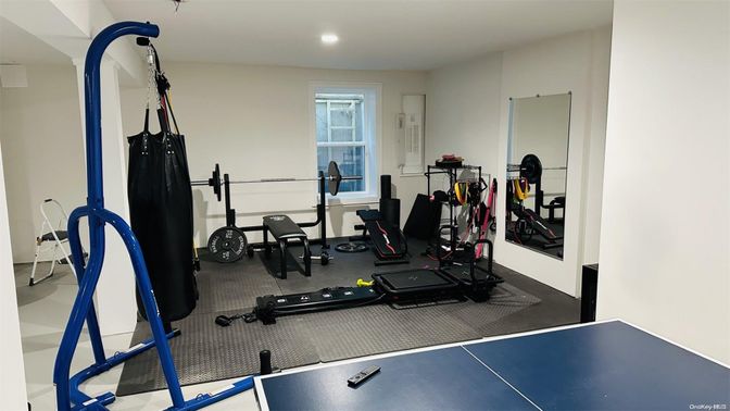Fitness Equipment, Interior, Recessed Lighting