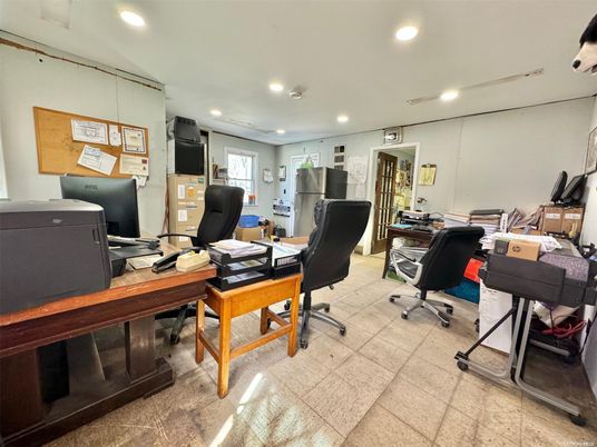 Home Office, Interior, Recessed Lighting