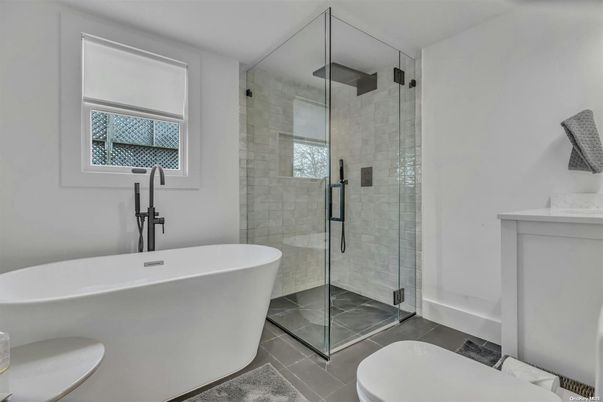 Bathroom, Free Standing Baths, Glass Shower, Interior