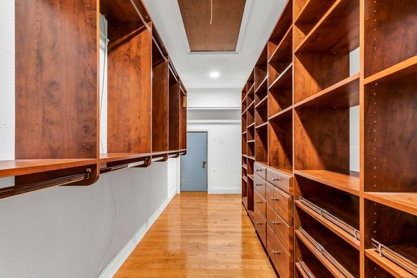 Interior, Recessed Lighting, Walk-in Closets, Wood Texture Flooring