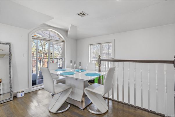 Dining room, Interior, Wood Texture Flooring