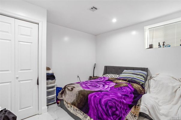 Bedroom, Interior, Marble, Recessed Lighting