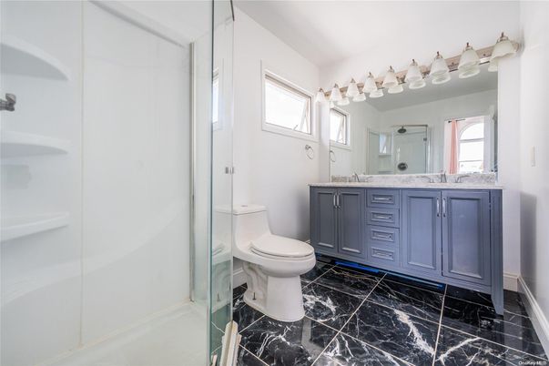 Bathroom, Dual Sink Vanities, Interior, Marble
