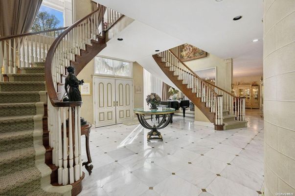 Interior, Marble, Recessed Lighting