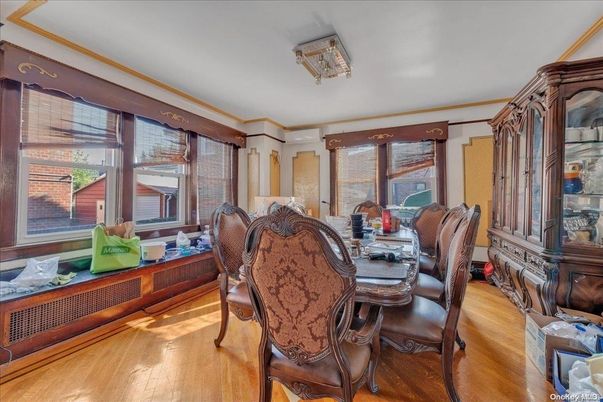 Dining room, Interior, Wood Texture Flooring