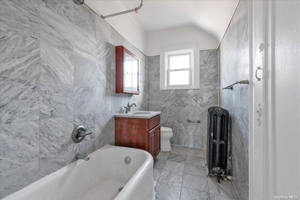 Bathroom, Interior, Marble Walls