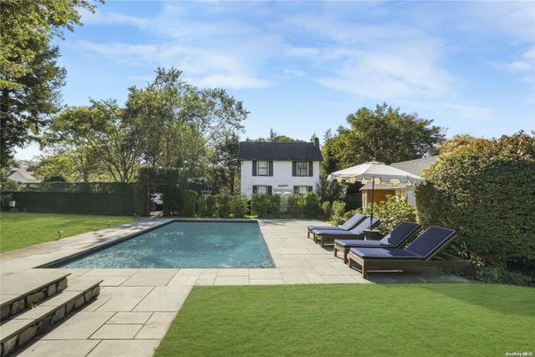 Exterior, Pool, Solar Panels